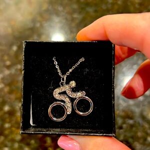 Bicycle necklace